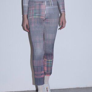 Giu Giu Nonna Pants Kilted Memory Pant NWT - Medium $320 GIU GIU WORLD